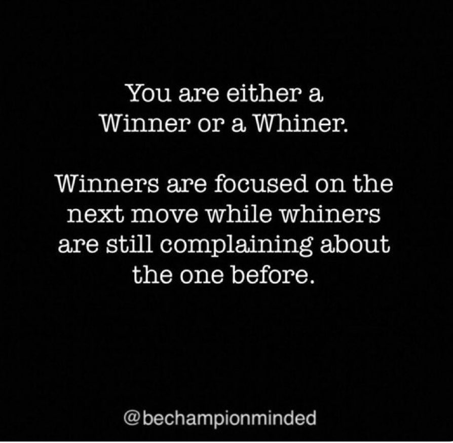 The Winning Difference (@thewinningdiff1) on Twitter photo Being a winner doesn’t always require victory.
But, it does always require accountability, mindset, resilience, and grit.
Your effort, attitude, and enthusiasm will dictate if you’re a winner more than the scoreboard ever can.
📸<a href="/AllistairMcCaw/">Allistair McCaw</a> Being a winner doesn’t always require victory.
But, it does always require accountability, mindset, resilience, and grit.
Your effort, attitude, and enthusiasm will dictate if you’re a winner more than the scoreboard ever can.
📸<a href="/AllistairMcCaw/">Allistair McCaw</a>