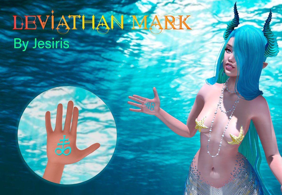 Jesiris_SL's tweet image. 🆕Leviathan Mark Tattoo
marketplace.secondlife.com/p/Leviathan-Ma…

#SecondLife