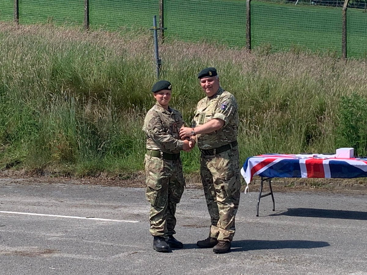 tucker_delroy's tweet photo. Young Leo from Arena Academy, Came first in the laser shotgun being presented his award by Colonel Sarling, Colonel of Cadets HQ Centre well done Leo @COREeducate @HQWMCTT https://t.co/fbGjUFKA4M
