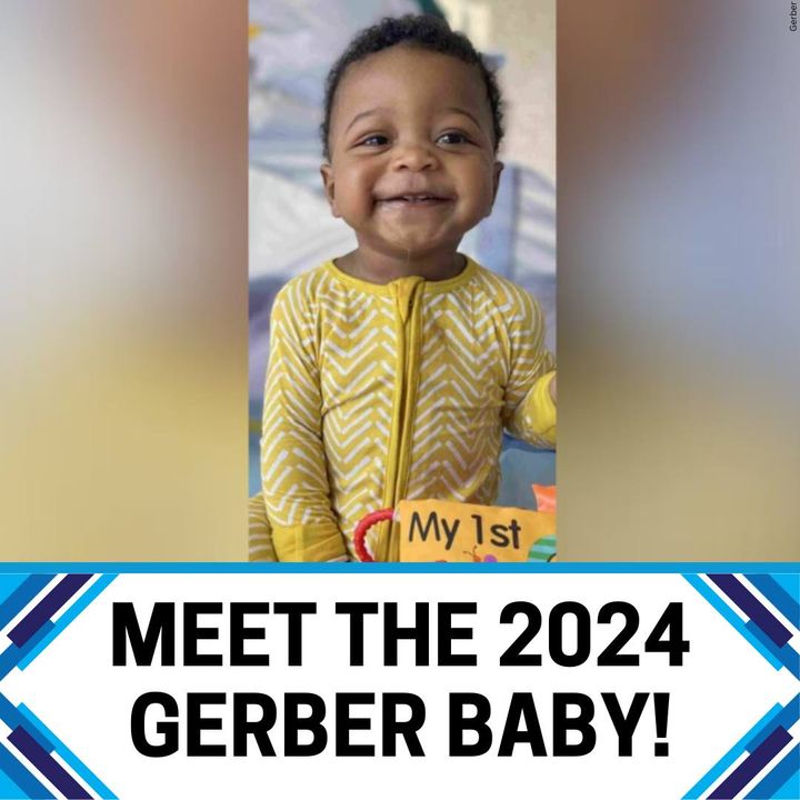 The 1-year-old from Arizona will serve as the 2024 Gerber Baby and be featured on Gerber’s social media channels and marketing campaigns throughout the year.
