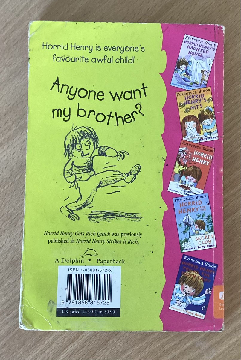 sbps_deer's tweet photo. Our #sbpsReader of the Week! This book was chosen because it is funny and fun 😀 https://t.co/hapS47CDgV