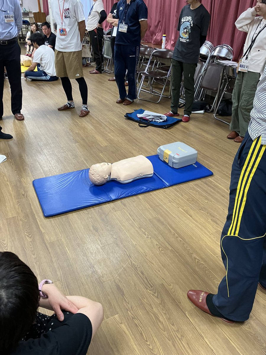 普通救命講習に　参加しました
勉強になりました
以外に知らない事が沢山ありました