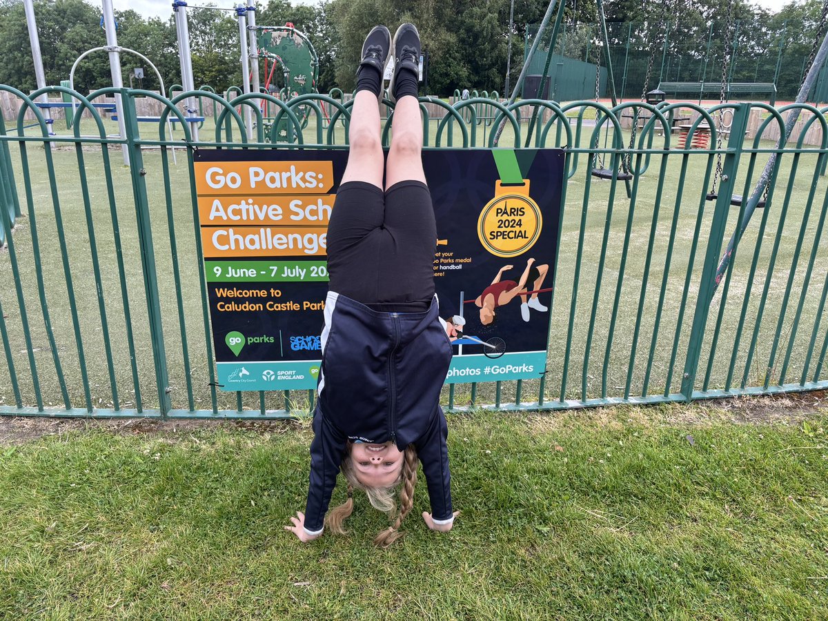 ronitillman's tweet image. An early get up for us and a visit to the other side of the city meant we could scan 2 new parks this morning. #goparks @CovSport #teamEGJS