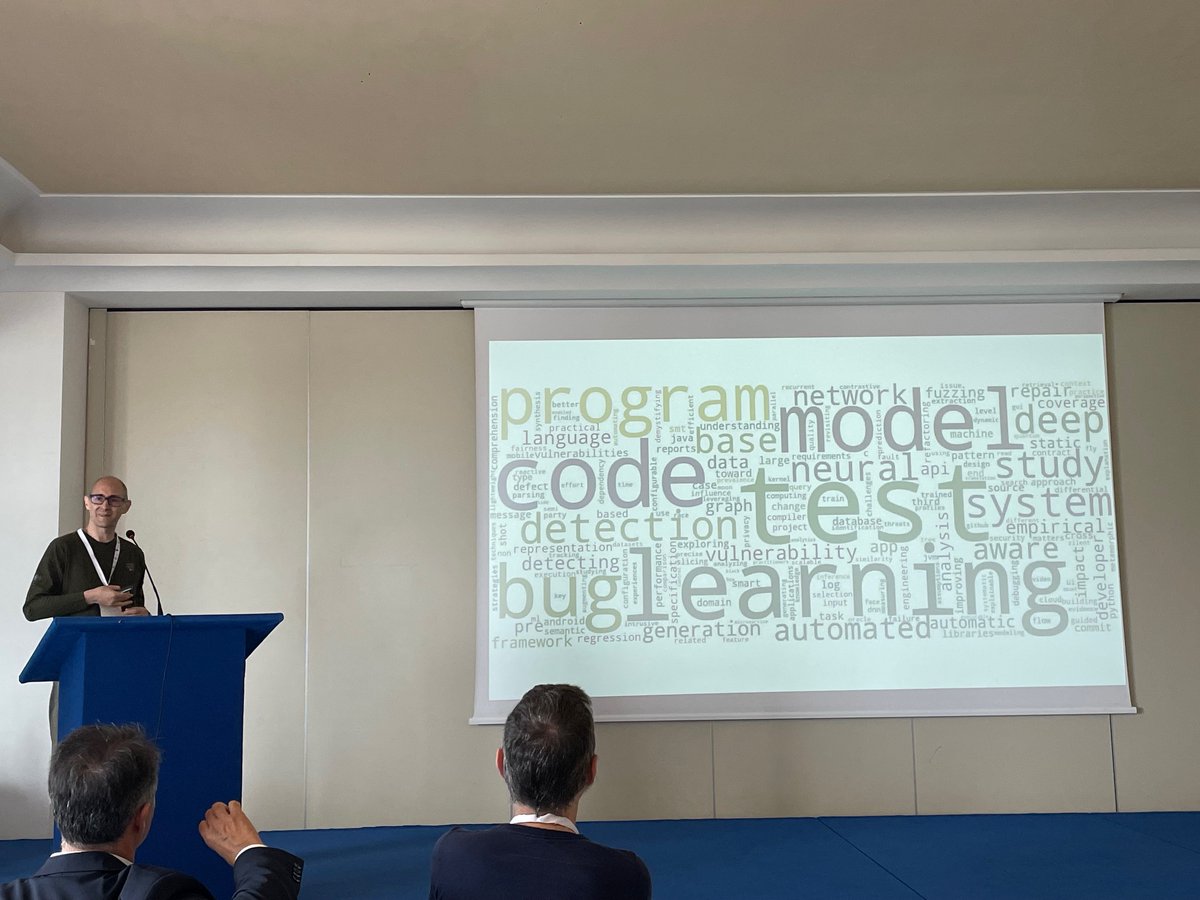 Massimiliano Di Penta is delivering his Keynote on "Why LLMs will (not) kill Software Engineering Research" at #EASE2024 <a href="/ConfEASE/">EASE 2025</a>