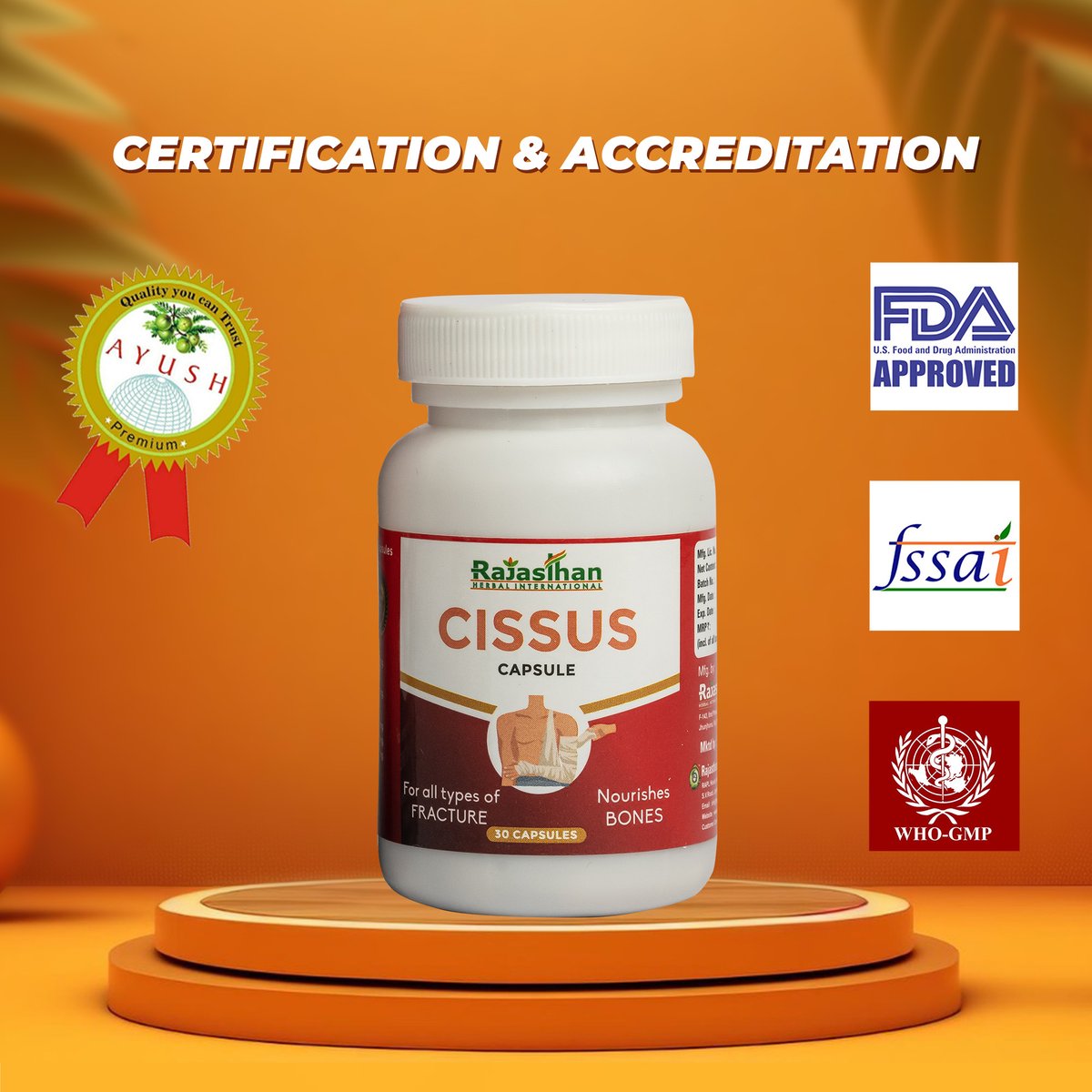 raplgroup's tweet photo. Weak Bones or Fractured? Support Your Recovery with Cissus! ๐จ๐ปโ๐ฆฝ๐จ๐ปโ๐ฆฏ
This natural herb promotes faster healing and supports healthy joint function.
#cissusrelief #fracturerecovery #getmovingagain #cissuspower #naturalhealing #BounceBackFaster #CissusResults #feelingbetter #NaturalSupport #raplgroup #rajasthanaushdhalaya