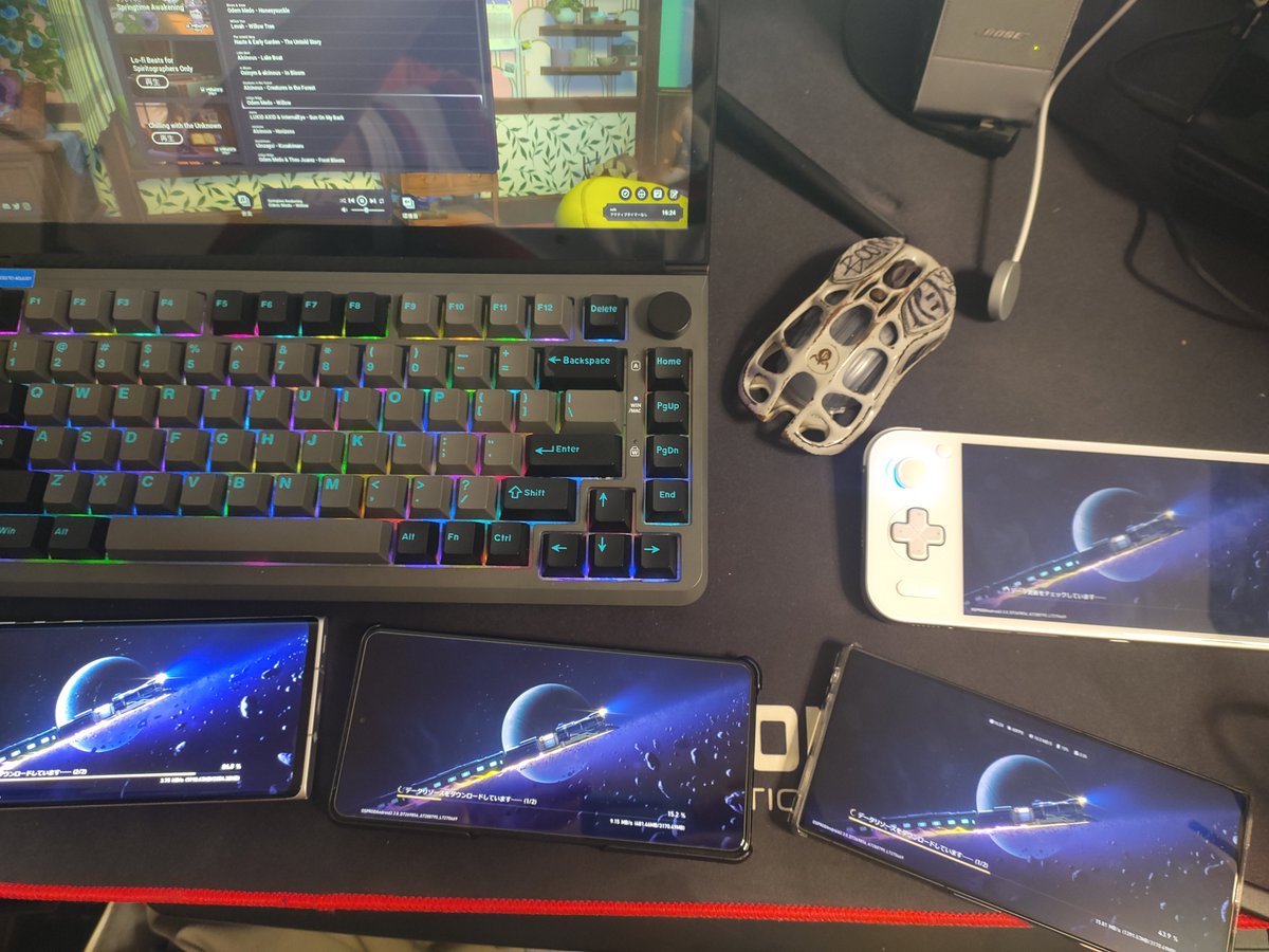 崩壊スターレイルアップデート祭りで自宅ネットワーク崩壊しそうです