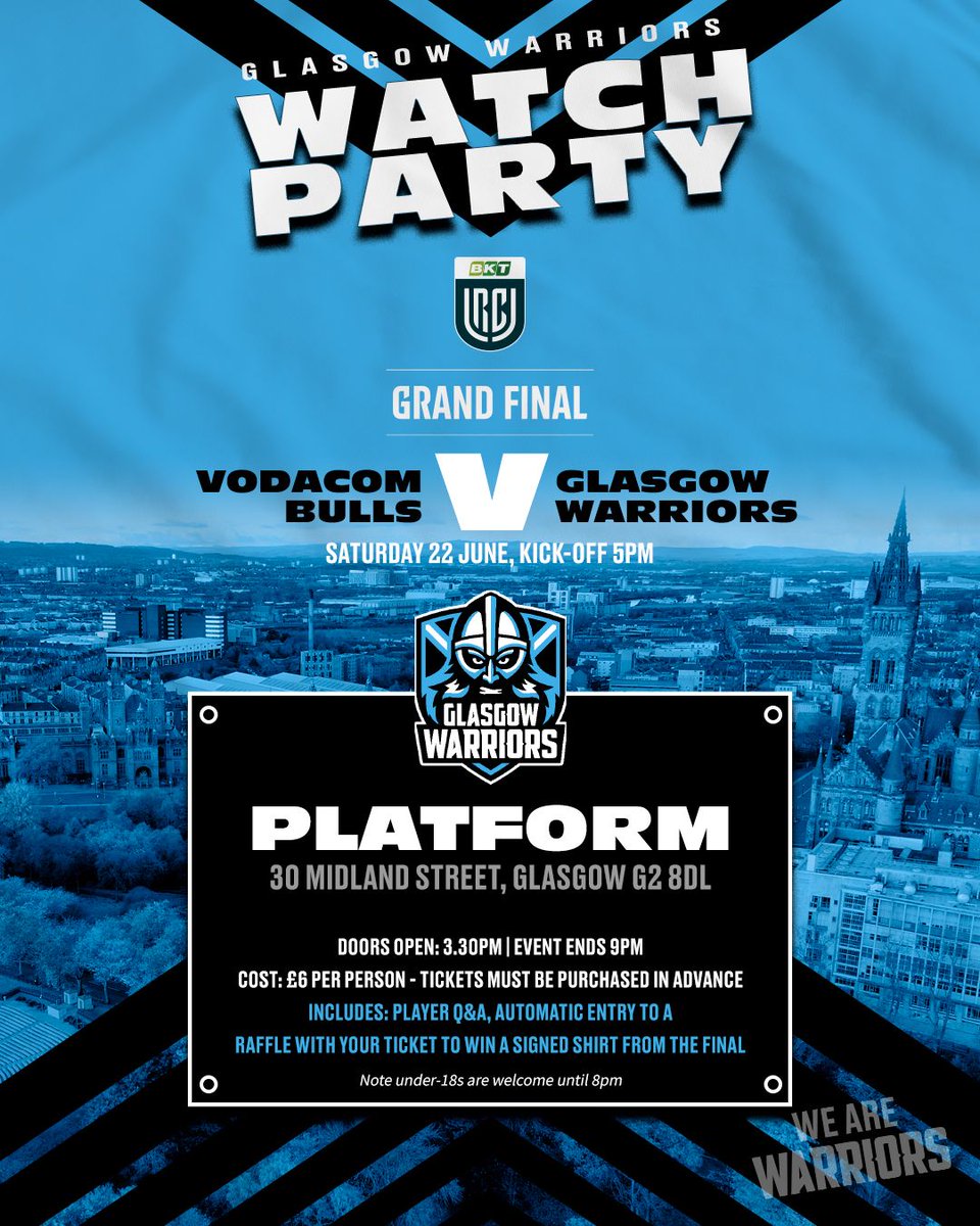 Glasgow Warriors tweet media
