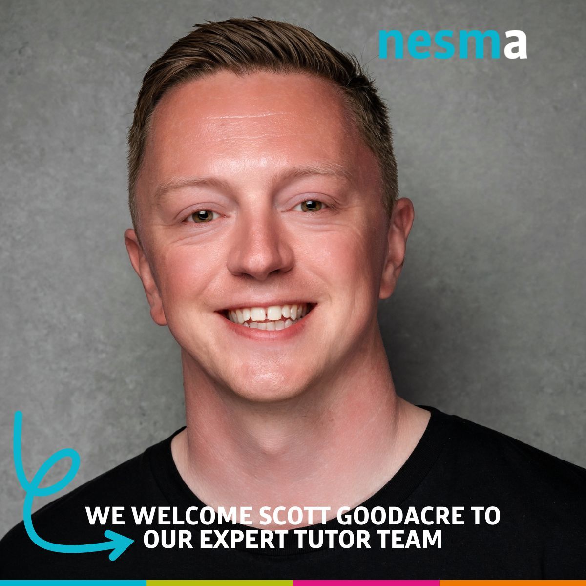 We are delighted to introduce Scott Goodacre to the nesma team of powerful and dedicated tutors. Scott is an experienced CIM tutor at levels 3, 4, and 6 and assesses for several awarding bodies.

To  Start with Scott in September - Call Jen at 07734 222 254