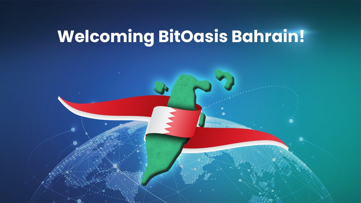 🚀 Exciting News! BitOasis expands in the GCC with a new Bahrain office &  Category 2 Crypto-Asset Services license from @CBB_News! 🌟 Get ready for  BitOasis Bahrain, launching H2 2024. Big things