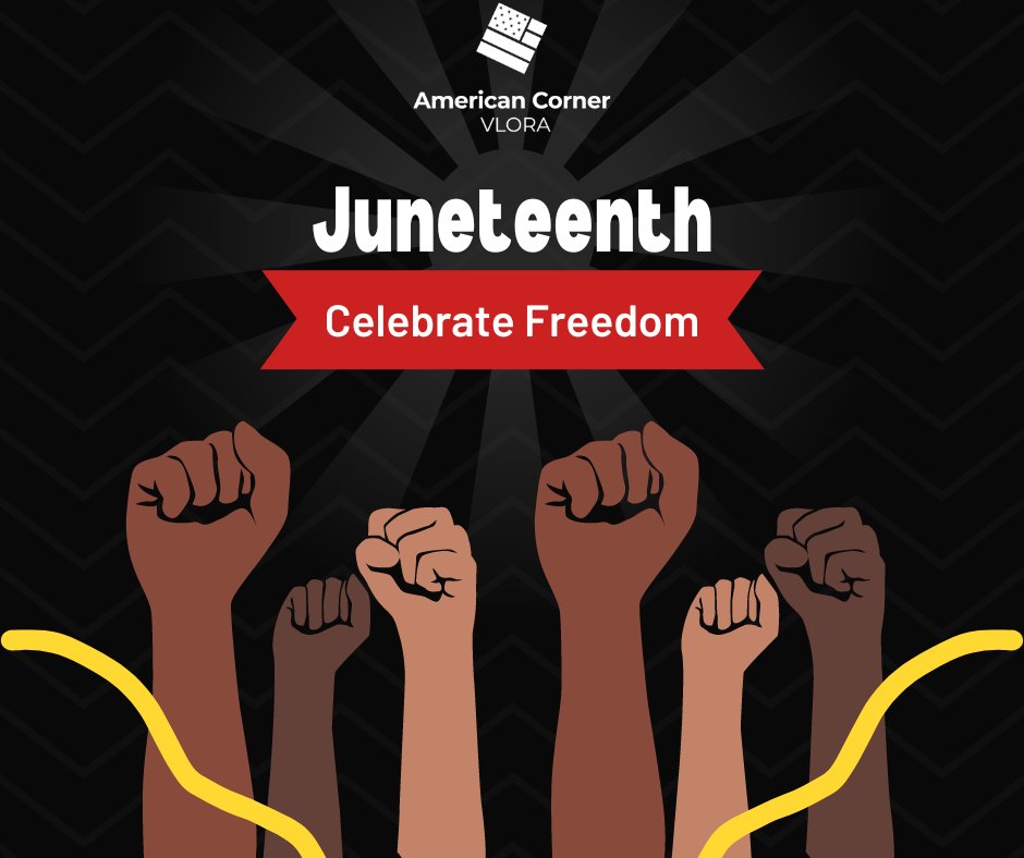 AC Vlora (@acvlora) on Twitter photo Nderojmë Juneteenth! Gjatë kësaj dite, ne përkujtojmë fundin e skllavërisë,emancipimin e afrikano-amerikanëve dhe rezistencën e tyre ndaj padrejtësive dhe paragjykimeve.Juneteenth na kujton se duhet të punojmë vazhdimisht drejt lirisë dhe barazisë për të gjithë.<a href="/USEmbassyTirana/">U.S. Embassy Tirana</a> Nderojmë Juneteenth! Gjatë kësaj dite, ne përkujtojmë fundin e skllavërisë,emancipimin e afrikano-amerikanëve dhe rezistencën e tyre ndaj padrejtësive dhe paragjykimeve.Juneteenth na kujton se duhet të punojmë vazhdimisht drejt lirisë dhe barazisë për të gjithë.<a href="/USEmbassyTirana/">U.S. Embassy Tirana</a>