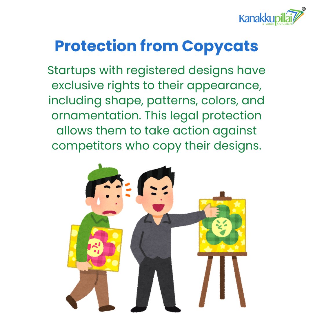 Kanakkupillai7's tweet image. Design registration 🎨is a game-changer for startups! 🚀Protect your creative ideas and stand out from the crowd
Check us out:shorturl.at/ShaWe
Contact us: wa.me/917305048476
#designregistration #designregistrationinindia #designprotection #startups #startupsuccess