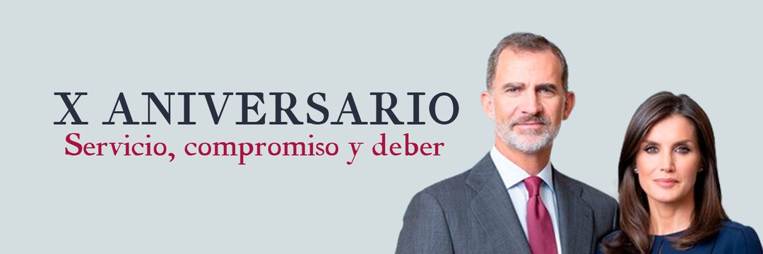 Gracias Majestad por su compromiso con la democracia y con España.