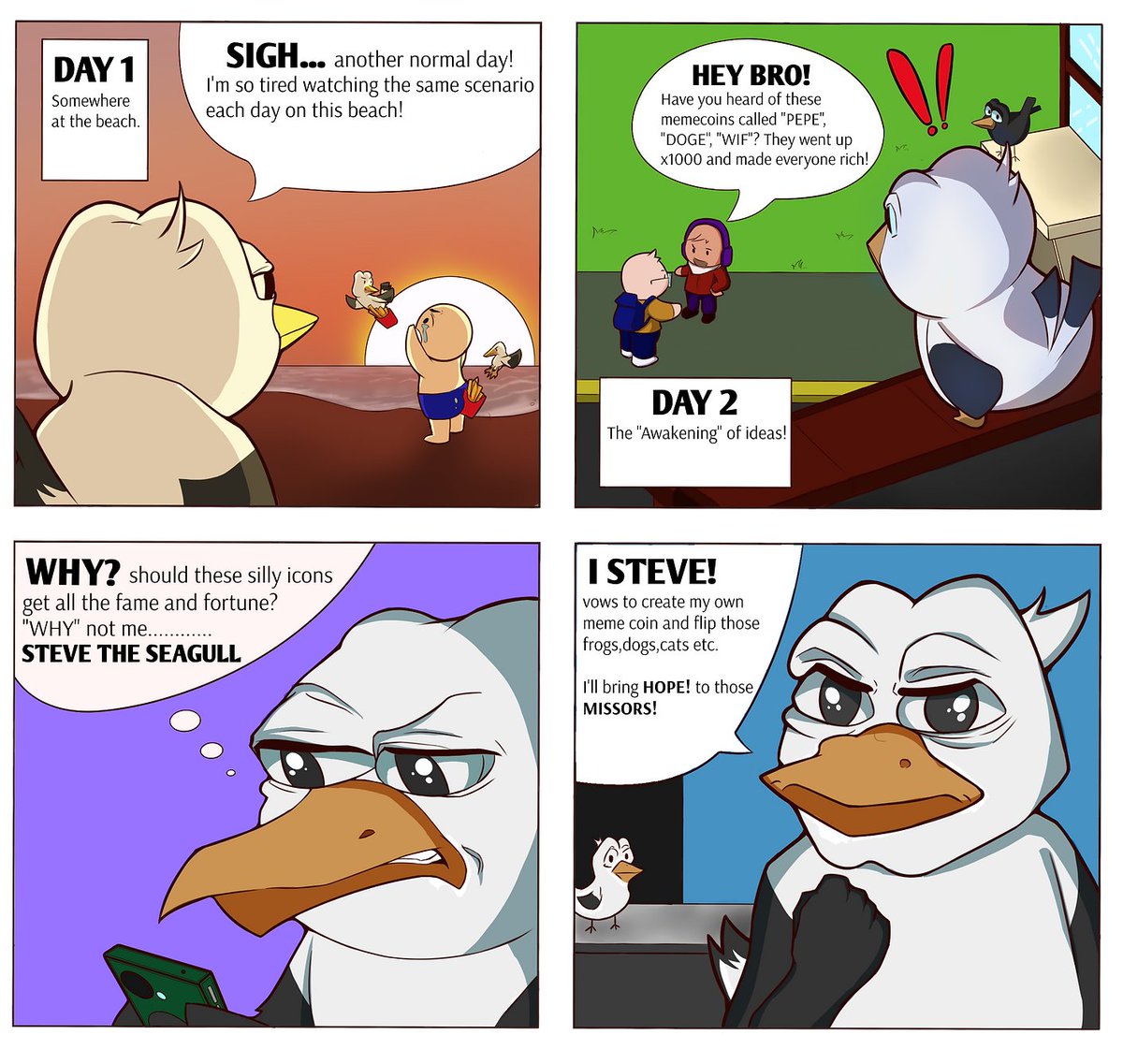 $STEVE the SEAGULL tweet media