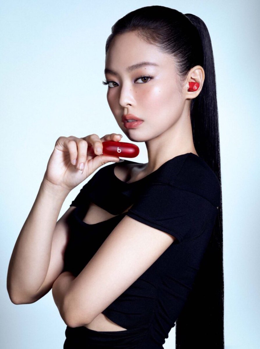BLACKPINK's Jennie stuns for Beats Solo Buds.