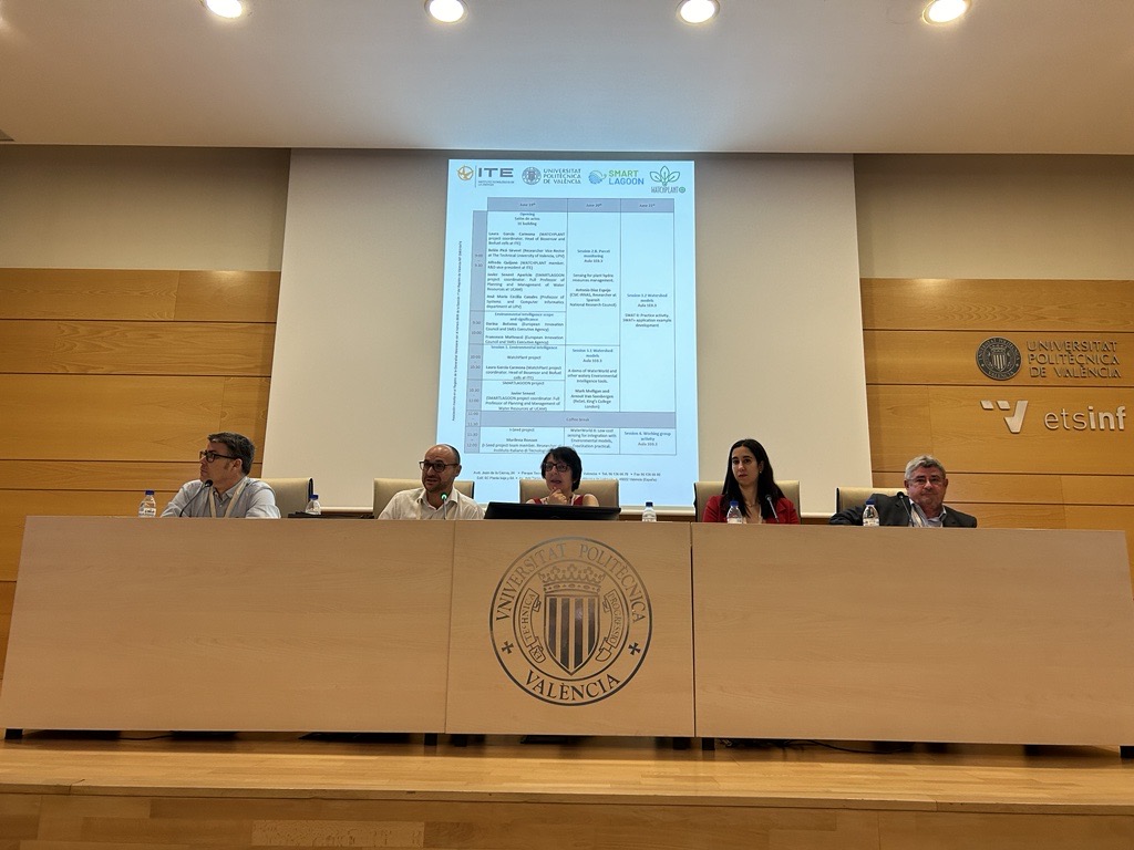 The second edition of the International School in the field of Ambient Intelligence, dedicated to the digitisation of natural environments at the <a href="/UPV/">Universitat Politècnica de València</a>  Politècnica de València (UPV) organised by <a href="/WatchplantP/">WatchPlant EU Project</a> &amp; <a href="/SMARTLAGOON/">SMARTLAGOON</a>  #EuropeanCommission, has been inaugurated.
#Watchplant