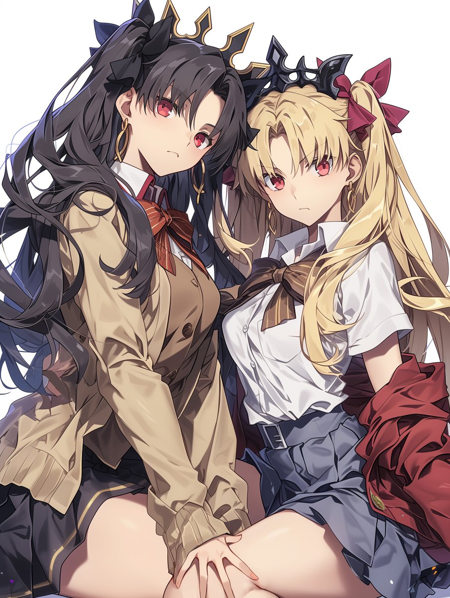 koko_0316a's tweet image. イシュタル&amp;amp;エレシュキガル(Ishtar&amp;amp;Ereshkigal)  
#FGO 
#イシュエレ