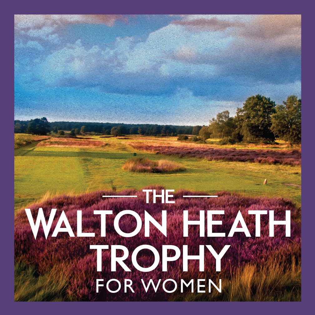waltonheath_gc's tweet photo. Calling all elite women amateur golfers! 

Entry closes on the 8th July for the inaugural Jill
Thornhill Rose. A 72 hole stroke play tournament which runs alongside our Men’s Walton Heath Trophy from 23-25 July. Entry and info here 👉🏼 https://t.co/qorpJulJ2N https://t.co/HNxy2F5cVM