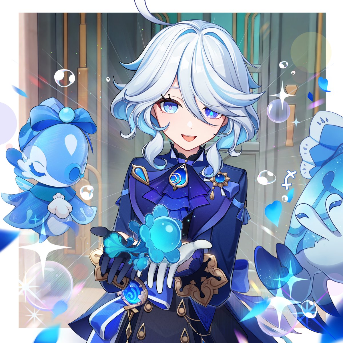 JCJCJCZ's tweet image. #原神 #Genshinlmpact  #芙宁娜 #フリーナ #Furina
💙Furina~