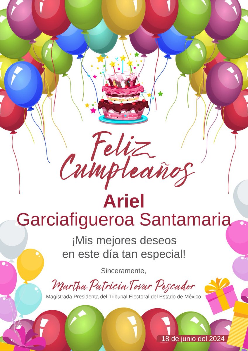 Muchas felicidades!