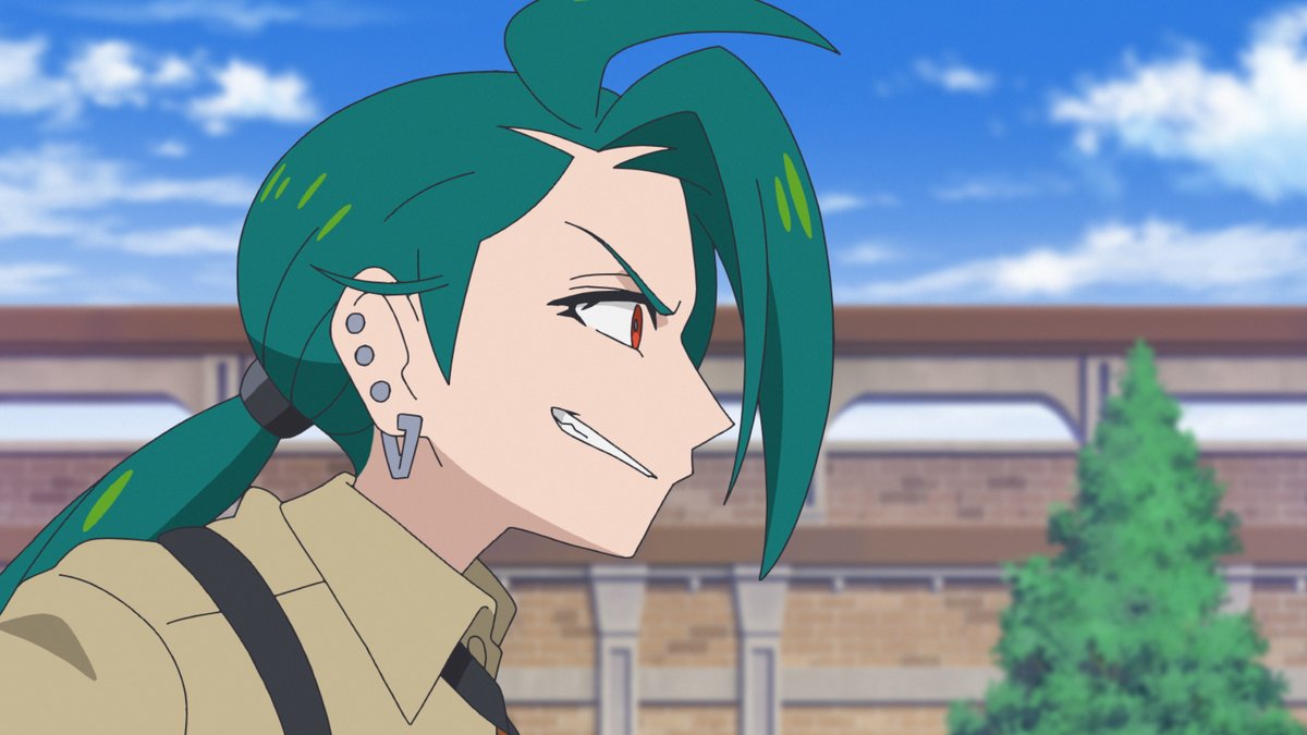 アニポケ』チリちゃん、好戦的な表情！ 交流戦ラストに緊張…リコ