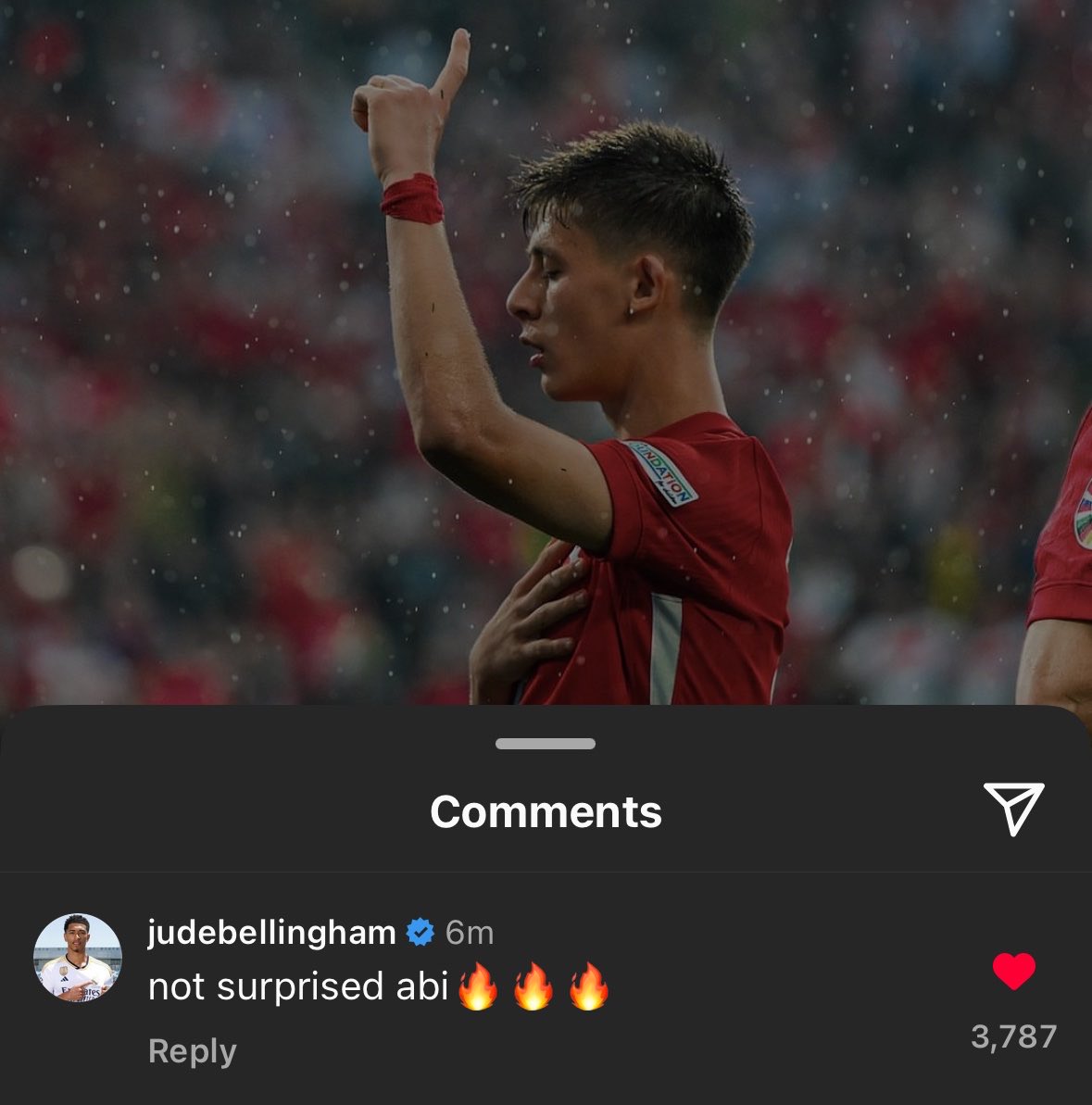 Arda herkese “abi” yi öğretmiş 

Dünya medyası Arda’ya hayran. 
Çok güzel 
Ama yeter, nazar değecek 🧿