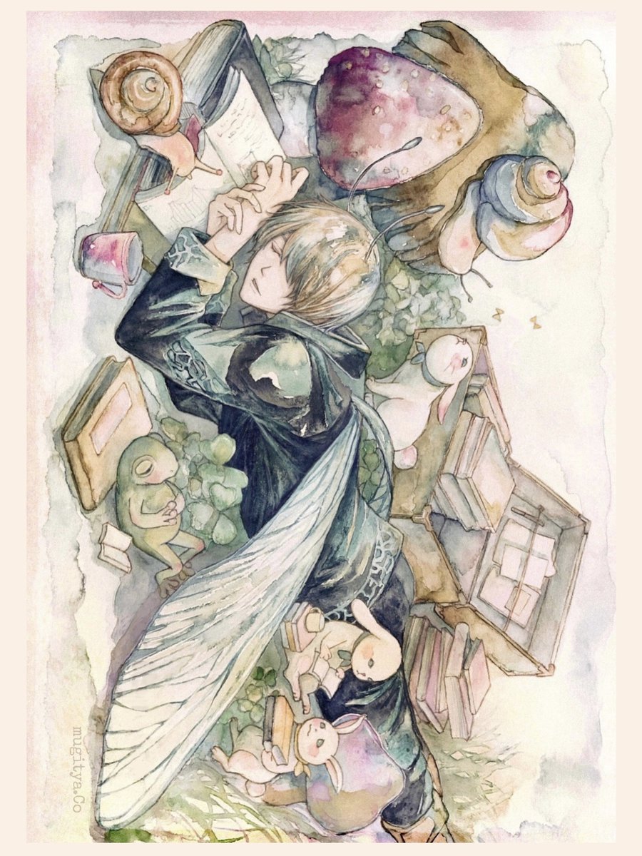 conecone26's tweet image. #つくしのブックカバー展
私も明日からこちらに参加してます！
遠方や都合の合わない方は通販してるので覗いて見て下さい。

〖物語の続きは夢の中で…〗
本好きなとんぼ君の読書の合間のうたた寝風景を絵本風に描いてみました📖

《通販はこちら↓》
tsukushiteam.official.ec/items/86662669