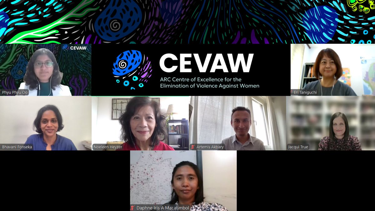 Thank you to all those who attended the CEVAW #webinar on Conflict-Related Sexual Violence in the Indo-Pacific: Reporting, Advocacy and Justice.

The full recording will be available shortly.