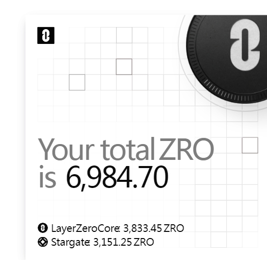 crypto_insid3's tweet photo. #空投 $ZRO 空投查询 https://t.co/I0h0lbQ7SL
���想：大的来了 
现实：侮辱性空投 https://t.co/DbJCxPxoW6