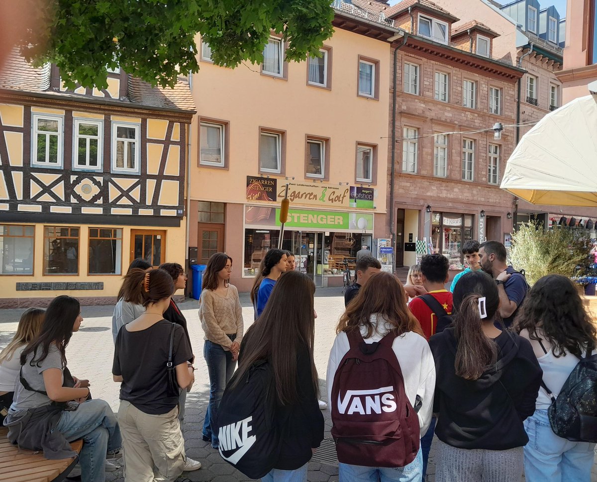 Seguimos de viaje. Esta vez nos vamos a Alemania con alumnos/as de la sección y optativa de alemán.