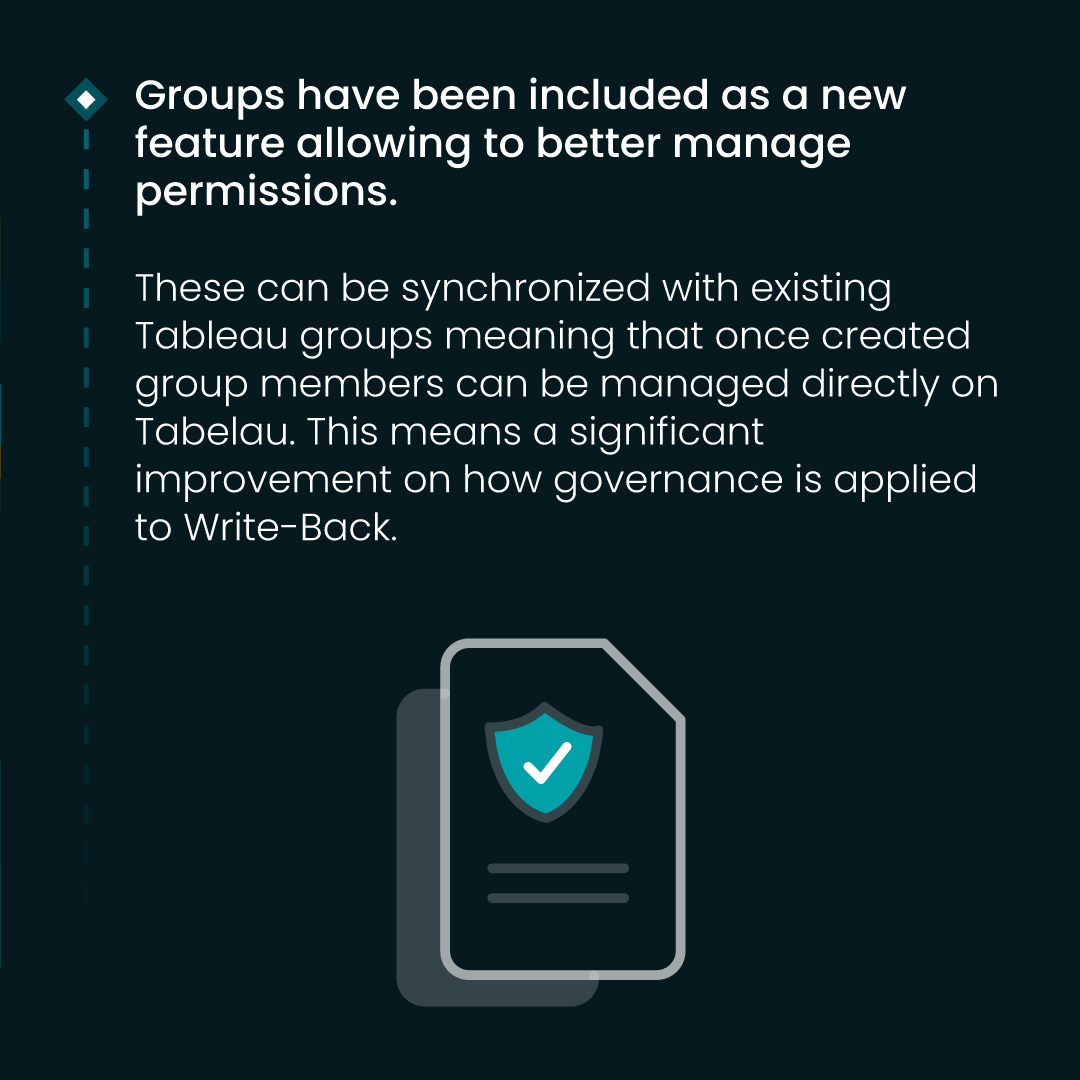 _WriteBack's tweet image. 🤩 A lot of new features on our latest version of #WriteBack!
 
See the images below and discover what you can do with this new release.
 
👉 And, in case you missed it, you can watch the webinar on-demand here: swki.me/ZBcRtb1p

#Tableau #Data #Analytics