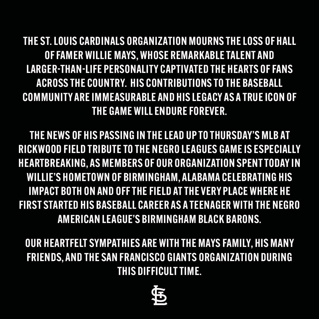 St. Louis Cardinals tweet media