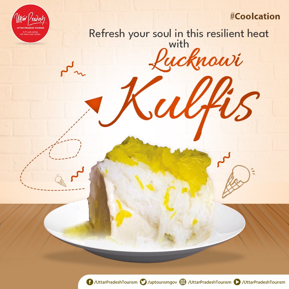 uptourismgov's tweet image. Chill out this summer season and savour the royal taste of #LucknowiKulfis in, where history sizzles and your soul refreshes!

#kulfi #UttarPradesh #Cuisines #Tourism #UPTourism
@MukeshMeshram