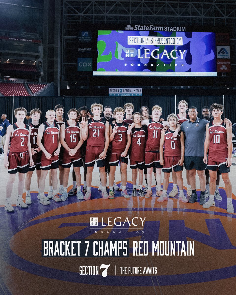 Presenting your BHHS Legacy Foundation AZ Showcase Champions. (2/3)

#Section7 | #TheFutureAwaits
