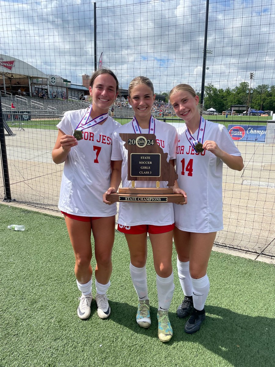 Two State Championship titles in one year?

I can’t decide which medal tastes better 👀 🏅🔥

<a href="/USYouthSoccer/">US Youth Soccer</a> <a href="/MSHSAAOrg/">MSHSAA</a> <a href="/JBMarineSC/">J.B. Marine SC</a> <a href="/JBMarineMorris/">JB Marine Elite64 2007G</a> #missouri #statechamps #classof2025