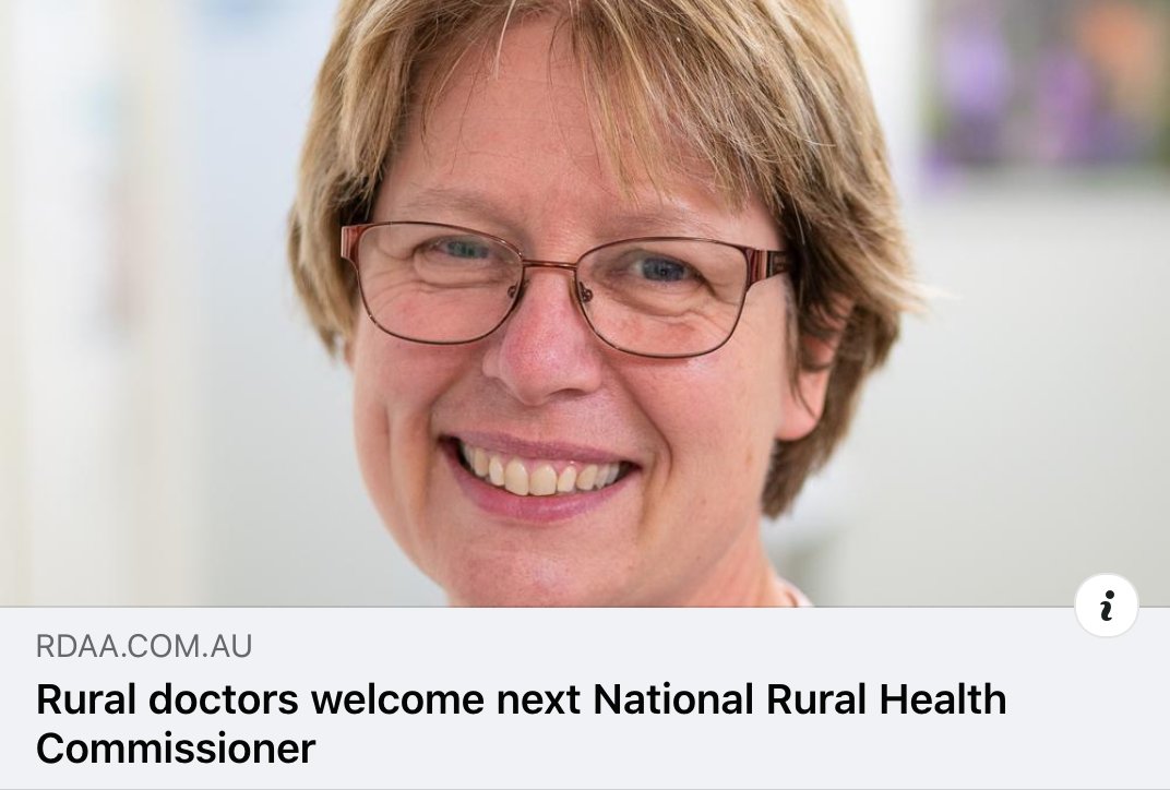 RuralDoctorsAus's tweet photo. We warmly welcome the appt of Prof Jenny May AM as Aust's next National Rural Health Commissioner! Jenny brings decades of experience to the role. We also thank Adj Prof Ruth Stewart for her many achievements during her time in the role! https://t.co/VAE9lTne3o #medwitter #auspol https://t.co/D9Q179BM9T