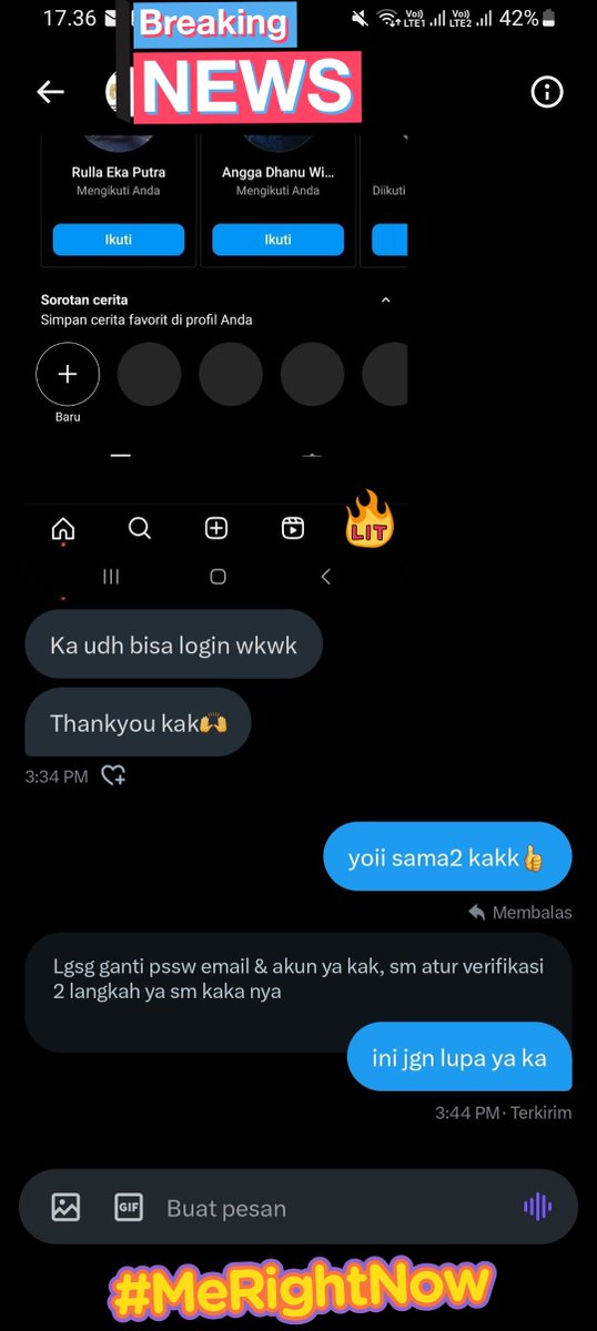 hackallmedsos's tweet photo. Jasa HACK &amp; SADAP instagram &amp; whatsapp! &amp; semua sosmed🔰

Jasa Hack || Hack IG || Sadap WA || Hack balik/balikin akun ke Hack 📍⚙

Silahkan DM bagi yg berminat🙌
#zonajajan #zonauang️ #zonaba #hackig #hackwhatsapp #hackwa #zonahack #jasahack #sadapwa https://t.co/5UWN6AUKlb