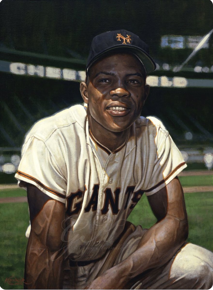 There will never be another Willie Mays.
You don’t play Centerfield without thinking of Mr. Mays. We should all celebrate and salute his legacy - - he transcended baseball, served our country  and is a true American legend &amp; icon. 
Credit: Greg Kreindler  @mlb <a href="/MLB/">MLB</a>Network