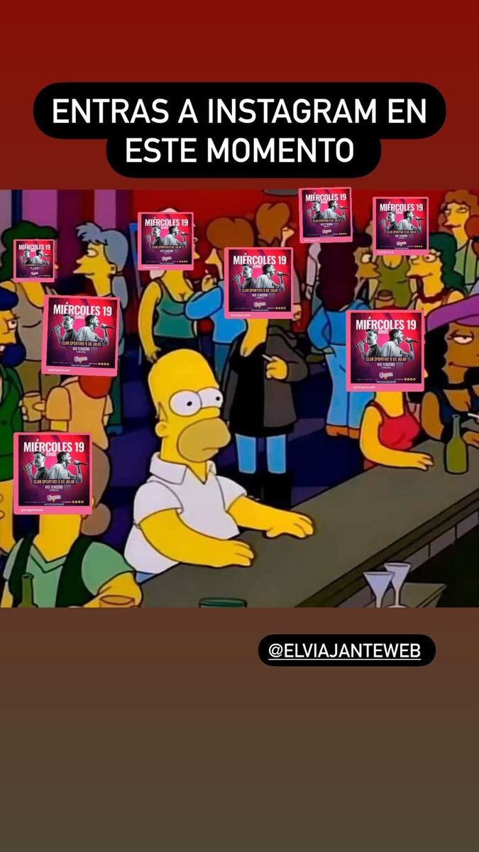 El insta ahora 😂
