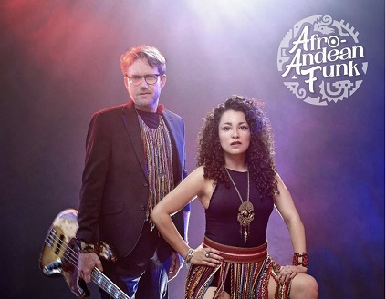 Afro Andean Funk (Peru/NYC) Based in NYC, Afro-Andean Funk is a Peruvian-American band nominated for a Latin Grammy. Their music breaks cultural barriers - creating a fusion of  traditional Andean music, the Afro-Peruvian scene blended with funk, rock, and West African rhythms.