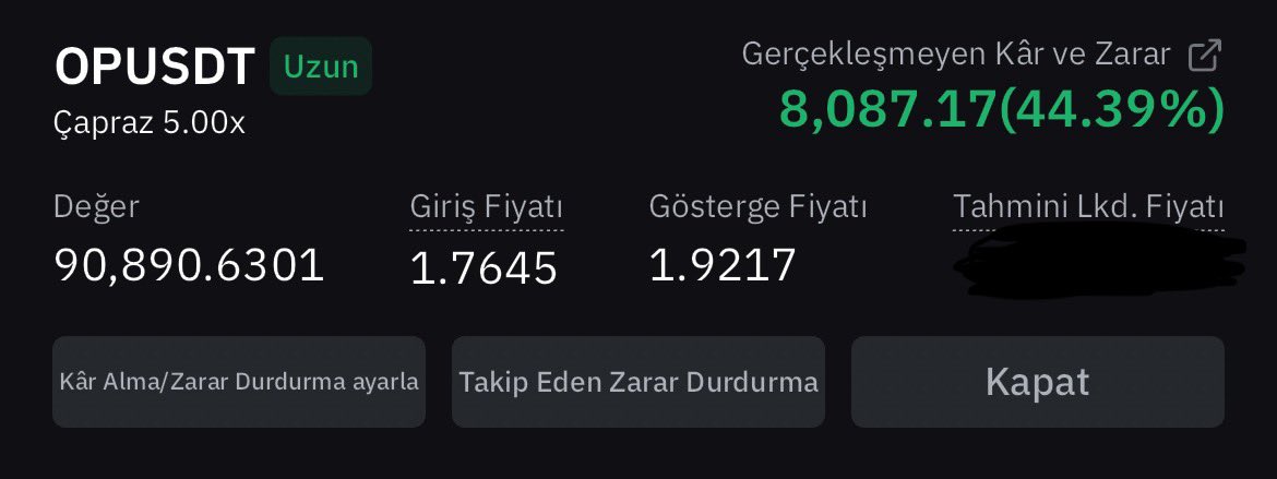 #OP 
Hedefe ulaştı! ✅✅
$8k kar 👍🏻👍🏻
Değerlendiren olduysa tebrik ederim 
#btc #eth