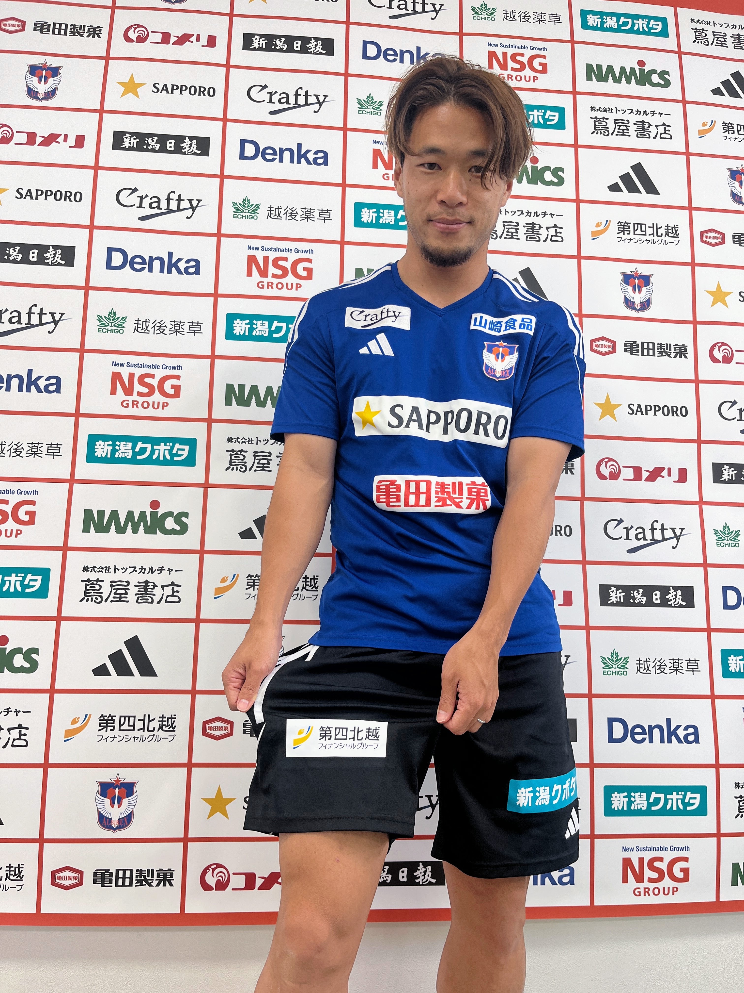 アルビレックス新潟トレーニングウェアTIRO 2XL