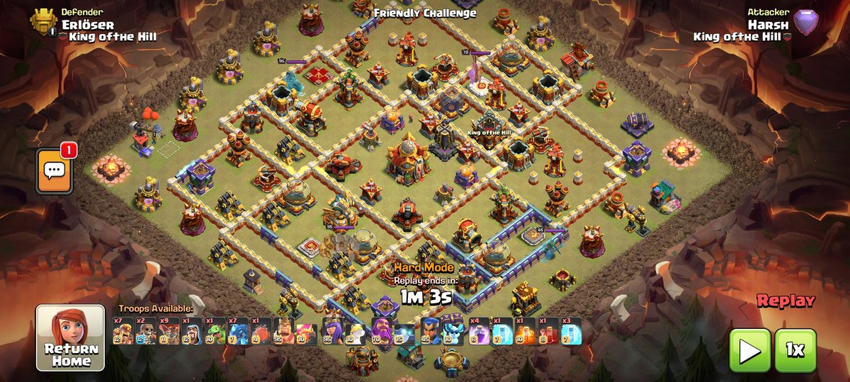 Won KOTH hosted by <a href="/iTzuDL/">iTzu</a> 🎉

#clashofclans