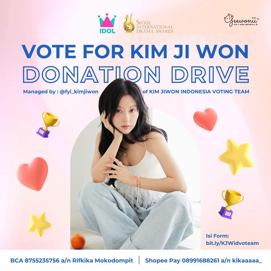 ❗️We urgently need your help. Funds are running low, and we need to purchase more chamsims 

Any amount you may donate is appreciated and we are grateful for your continued trust in us

For international fans you can donate through PayPal : @ diyanRF 

#KimJiWon