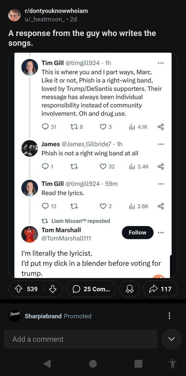 MarcRGrant's tweet photo. Look who made it into Reddit!!!!

@timgill924 https://t.co/m5z9HeRuz3