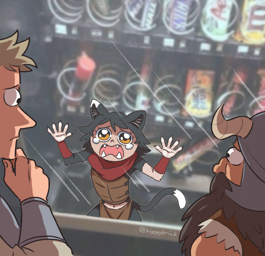 bigggbrick's tweet photo. oh no FREE HER 🙀
#dungeonmeshi #izutsumi https://t.co/Jdtmb9ZS1k