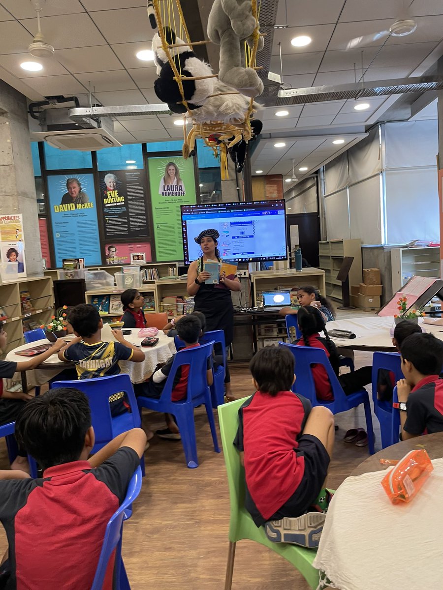 Book tasting! An interesting way to keep d kids attracted towards readin. G3 Ss f <a href="/FSSurat/">Fountainhead School</a> enhancd Communicatn Skills by readin a variety f sources 4 pleasure n 4 informatn Dey got a sneak peek in2 what’s in their plate for dis term <a href="/iborganization/">International Baccalaureate</a> <a href="/ibpyp/">IB PYP</a> <a href="/pinkyshah21/">Pinky Shah</a> <a href="/JaanviM26/">Jaanvi Mulchandani</a>
