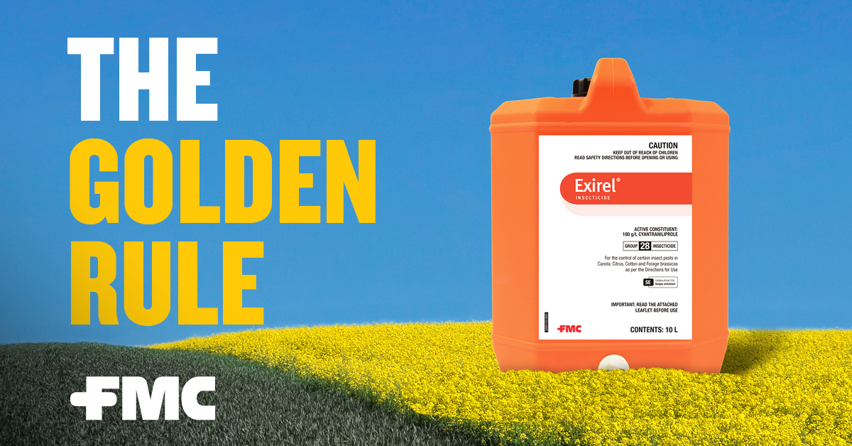 FMCANZ's tweet photo. Join the successful growers who trust Exirel® Insecticide to protect canola crops from Diamondback moth. Read more here:  https://t.co/mRb5UwGofm https://t.co/4b4VoARLgp