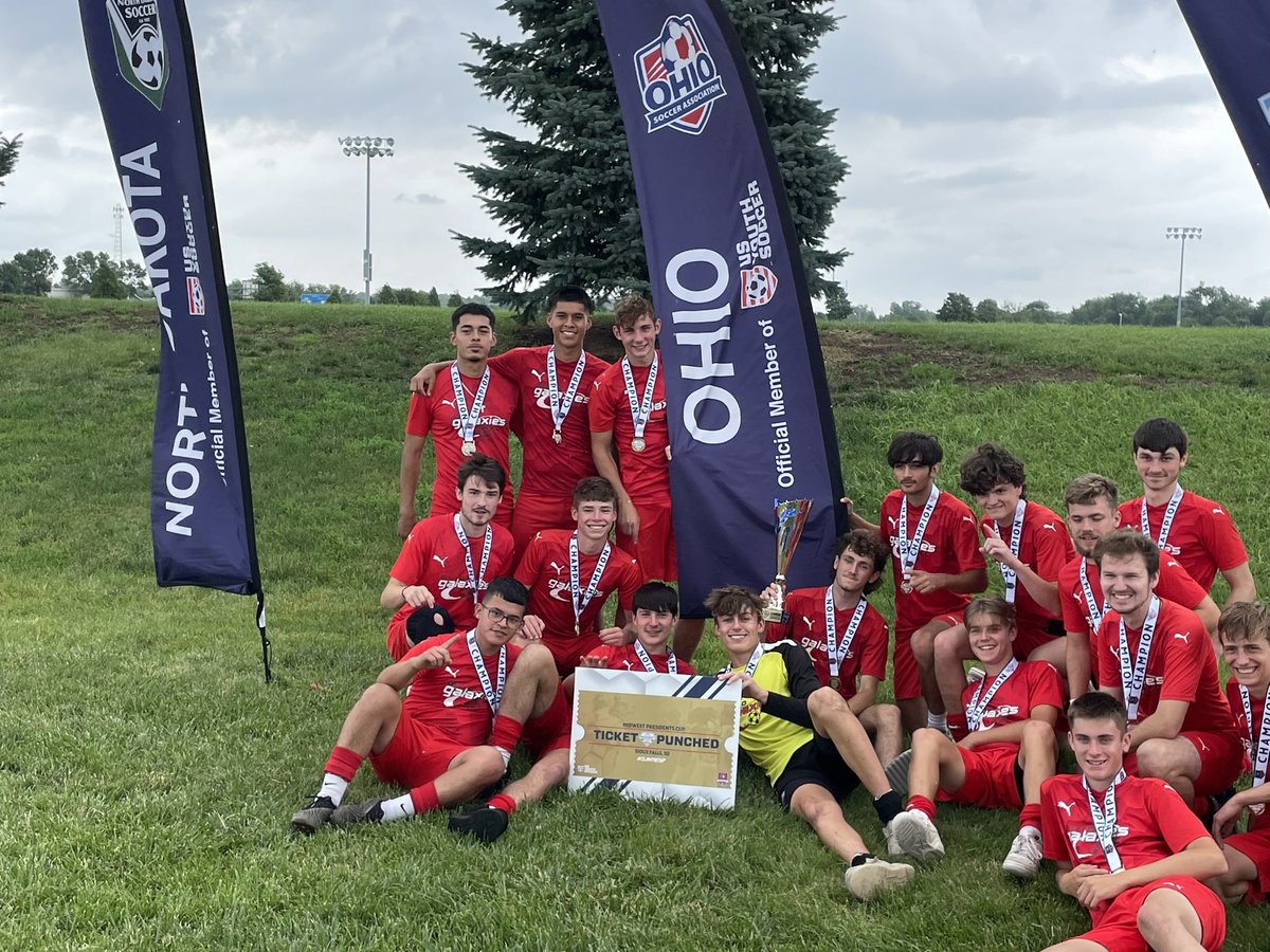 2024 Midwest Presidents Cup Champions! Punched their ticket to Kansas for Nationals. 
Tough championship against a great ND team, ended up going to OT and prevailed 2-1. 
#ClaimTheCup #USYS #WeAreYouthSoccer