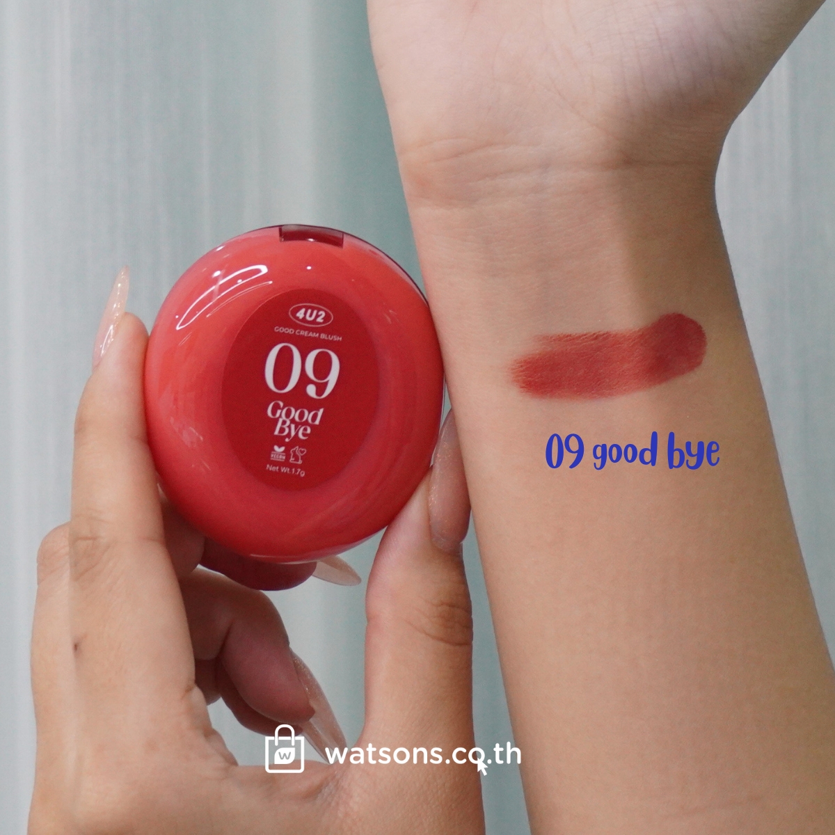 ป้ายยาบลัชไข่แก้มใสทั้ง 9 สี! #4u2 Good Cream Blush
🐣 ชิ้นละ 199 ฿ ﾟ𓂃 ปกติ 299฿
🗓 23 พ.ค. 67 - 26 มิ.ย. 67
watsonsonline.store/jhx5

#รีวิววัตสัน #วัตสันป้ายยา
