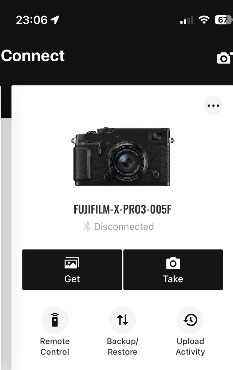 DixiePhotoArt's tweet photo. @FujifilmX_US - iOS 18 Beta broke my Fujifilm X App.  Please fix so I can easily restore my X-Pro3 Custom Film Simulations.  #BetaIssues #nevergiveup #mycolorscienceisbetter https://t.co/r8YlL6qJhS